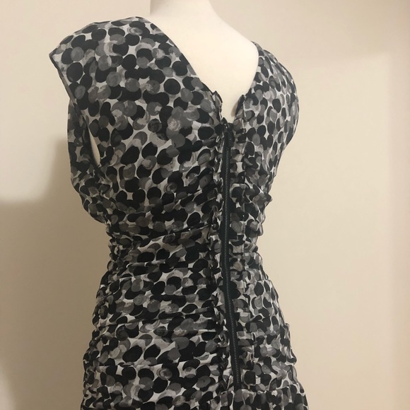 IMNYC Patterned Ruched Dress - Picture 6 of 7